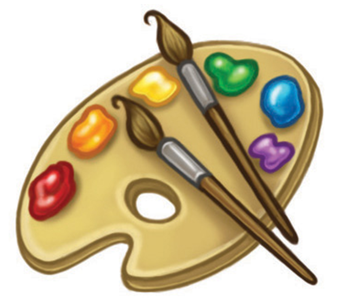 1180x1053 Paint Clipart Artist Palette