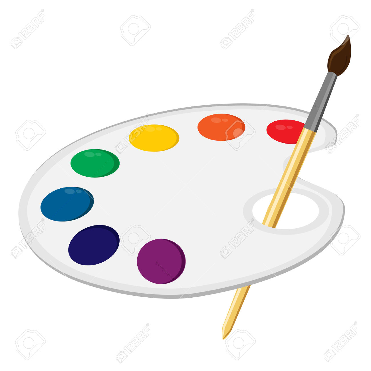 1300x1300 Paint Clipart Colour Palette