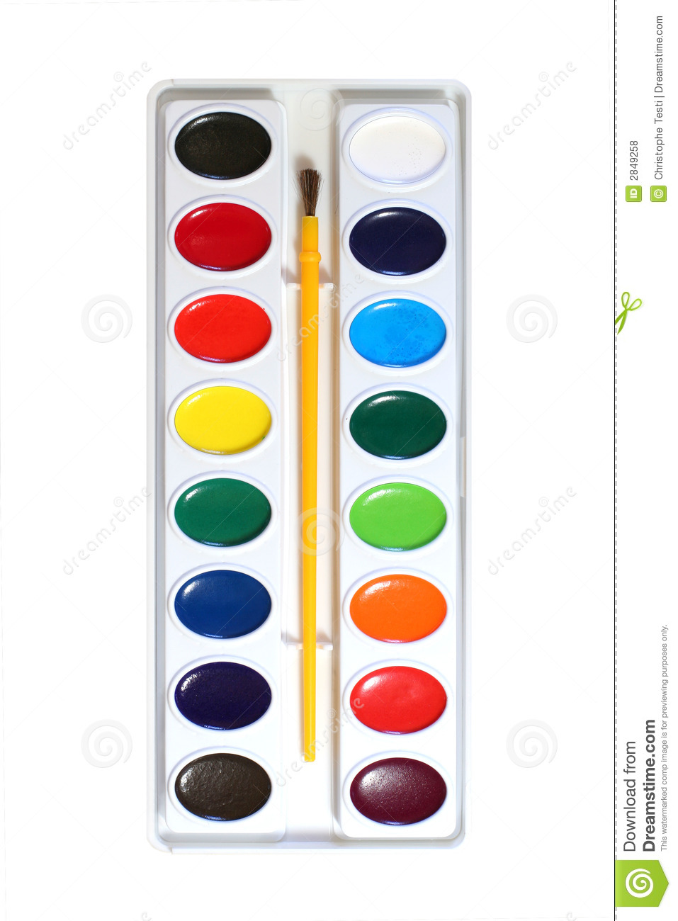 957x1300 Palette Clipart Paint Set