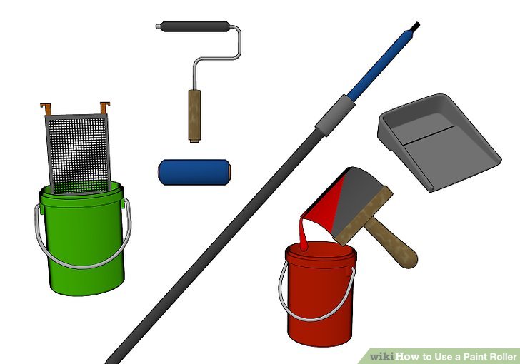728x510 How To Use A Paint Roller 9 Steps (With Pictures)
