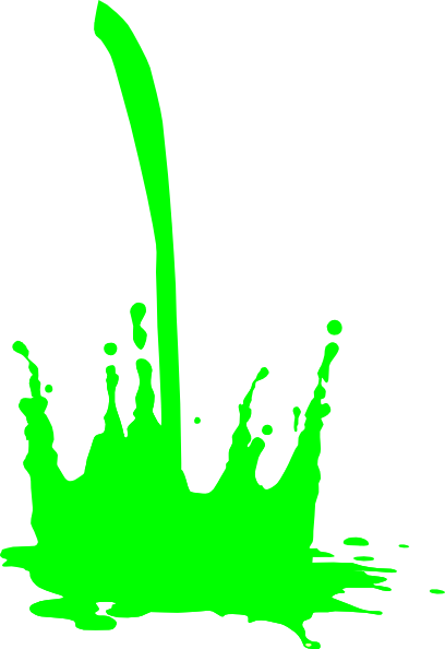 408x594 Green Paint Clipart