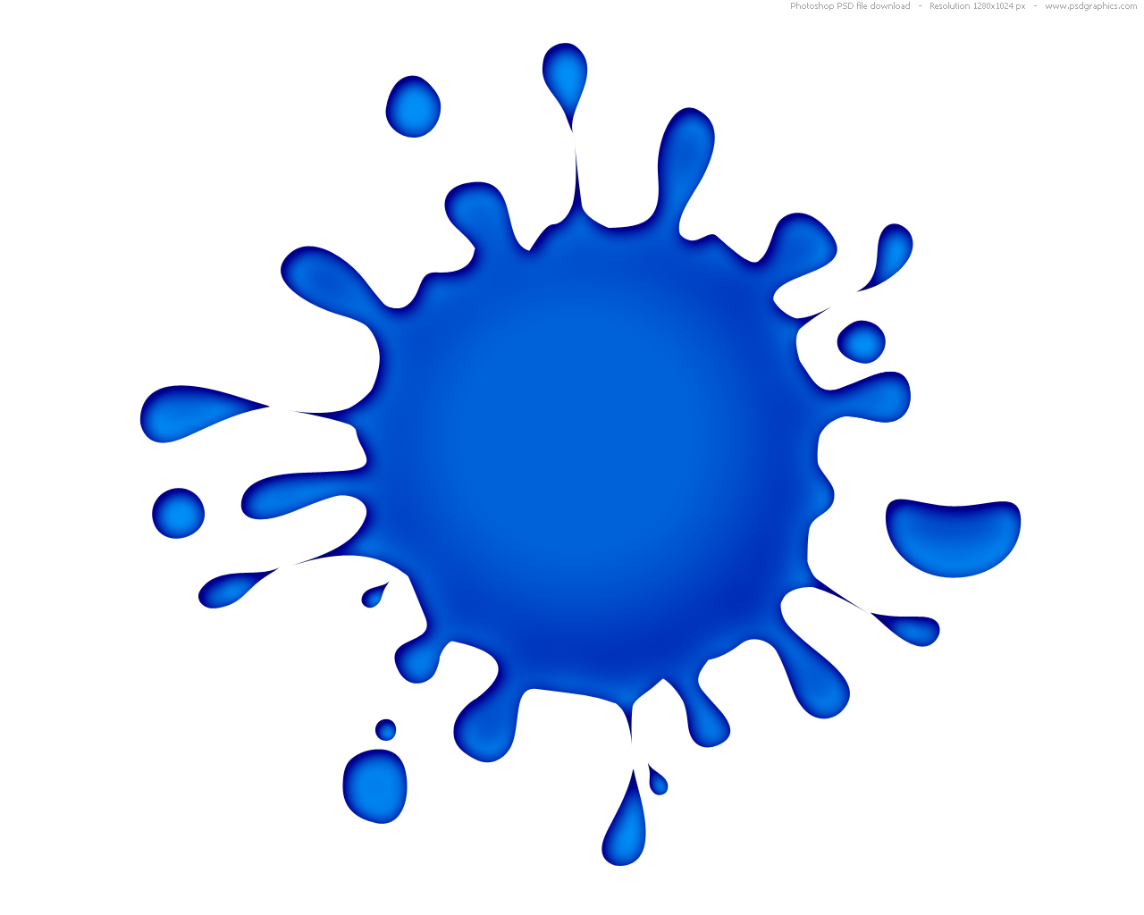 1280x1024 Free Splatter Clipart Image