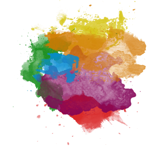 500x500 Paint Splatter Transparent Png