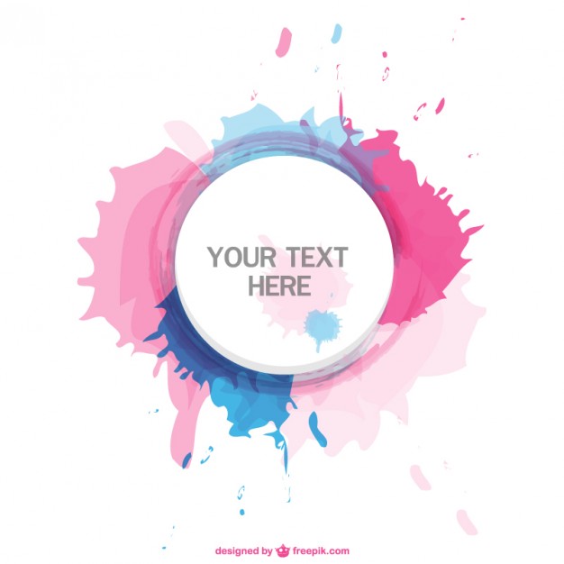 626x626 Paint Splatter Frame Vector Free Download