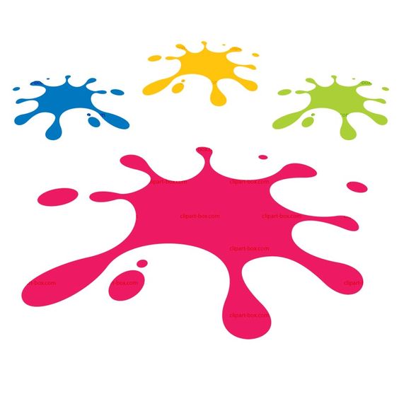 564x564 Paint Splatter Clip Art Pink