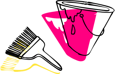 368x235 Free Painting Tools Clipart, 1 Page Of Public Domain Clip Art