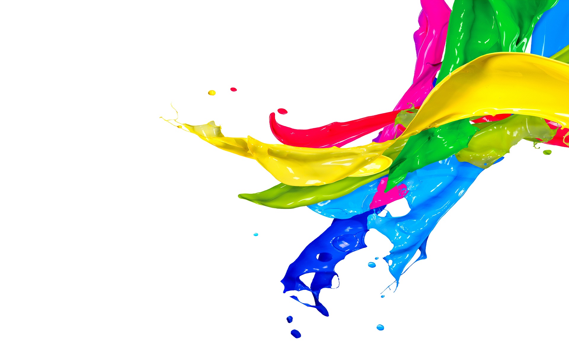 1920x1200 Paint Splash Wallpaper 3719 1920 X 1200