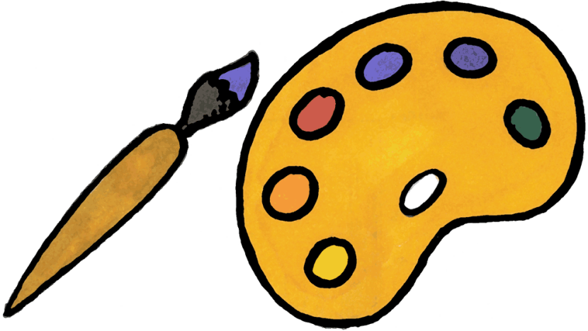 830x468 Paintbrush Clipart