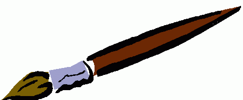 491x203 Paintbrush Clip Art
