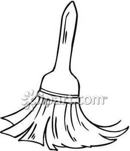 259x300 And White Frayed Paintbrush