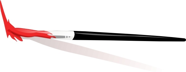 600x235 Valessiobrito Paint Brush Clip Art Free Vector In Open Office