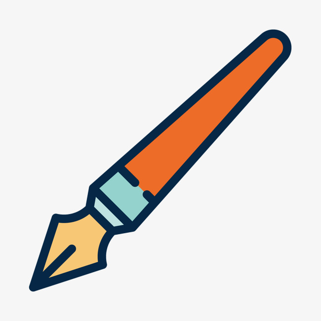 650x651 Orange Paintbrush, Orange, Paint Brush, Hand Png And Vector
