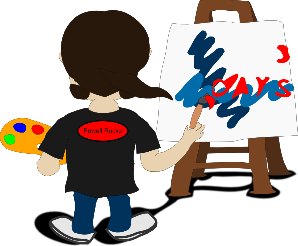 600x495 Artist Painting Hamill Clip Art