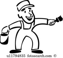 210x194 Painter Clipart Black And White Cliparts