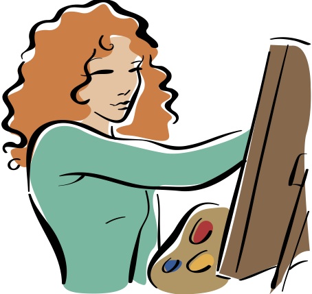 454x429 Paint Clipart Person Painting