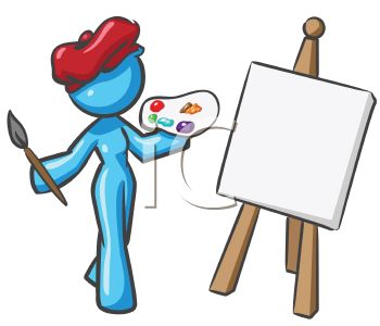 350x300 Painting Clipart Paint Board