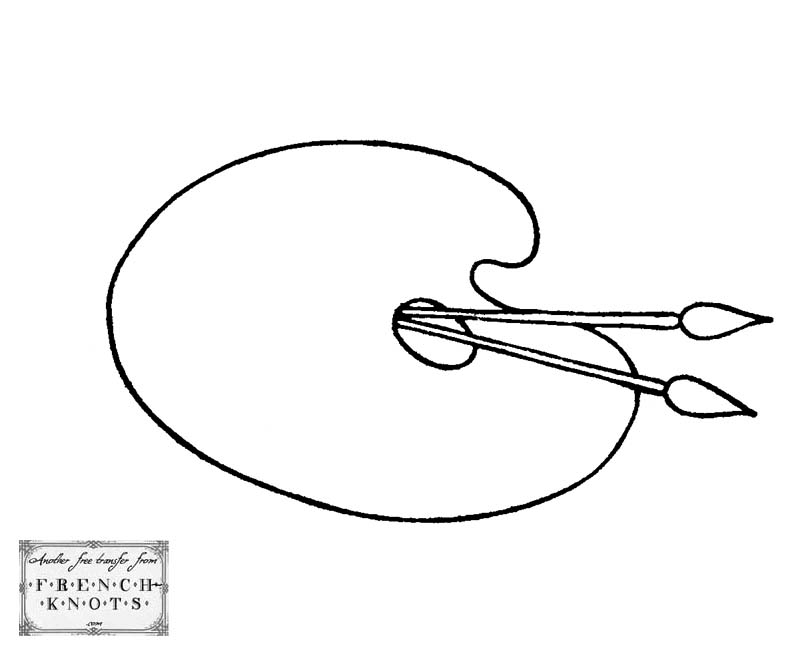 800x670 Artistic Clipart Art Palette