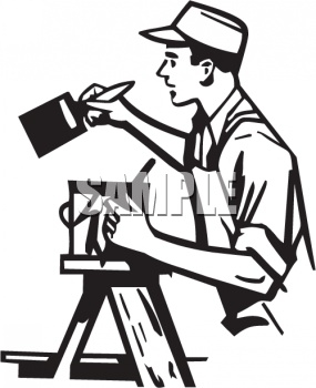 285x350 Painting Wall Clipart Black And White Letters Example