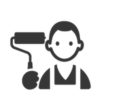 540x399 Painter Clipart Black And White Cliparts