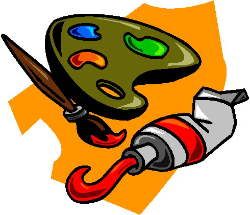 490x421 Painting Clip Art