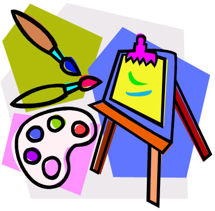 442x434 Painting Clipart Art Material
