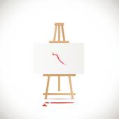 170x170 Wooden Easel Clip Art