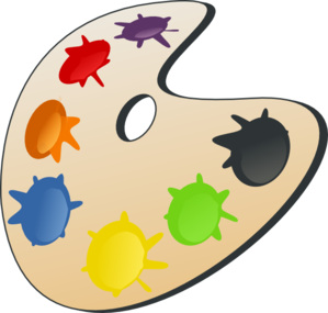299x285 Paint Colors Clip Art