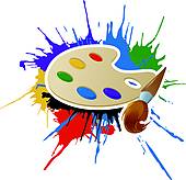 170x164 Paint Palette Clip Art