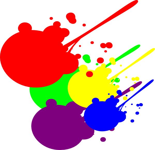 600x579 Paint Clipart Paint Splodge