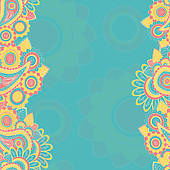 170x170 Paisley Border Clip Art