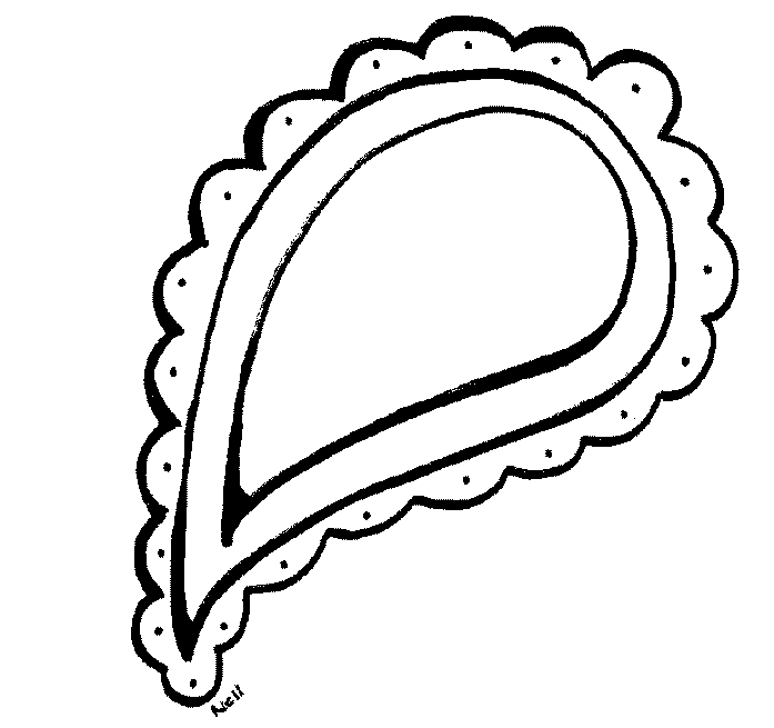 697x655 Paisley Clip Art