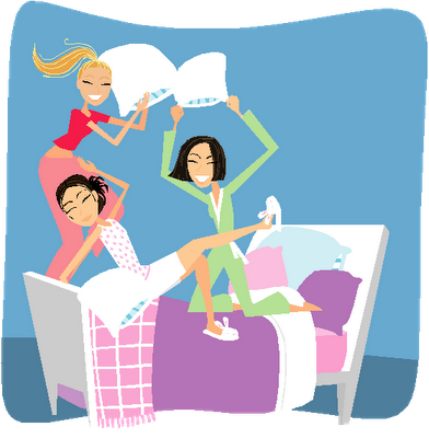 392x400 Slumber Party Clip Art Many Interesting Cliparts