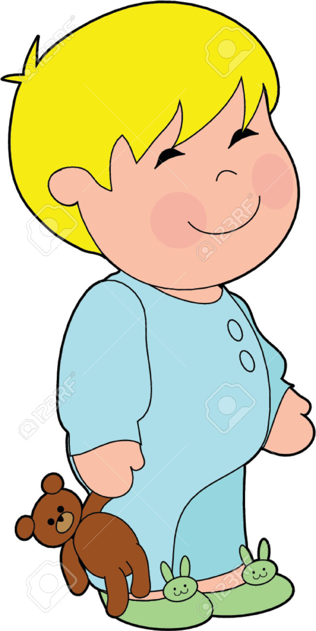 652x1300 Teddy Clipart Kid Pajamas