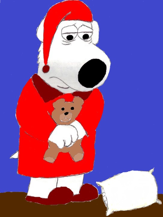 543x720 Sleepy Brian Griffin In Pajamas (Updated) By Sonicandtailsfan64