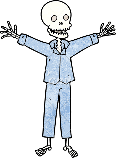 404x550 Cartoon Sleeping Elephant In Pajamas