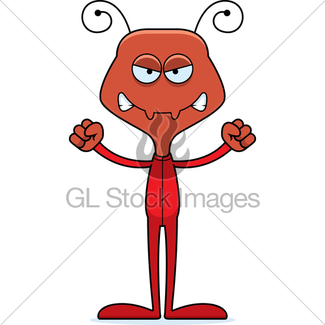 325x325 Cartoon Smiling Ant In Pajamas Gl Stock Images
