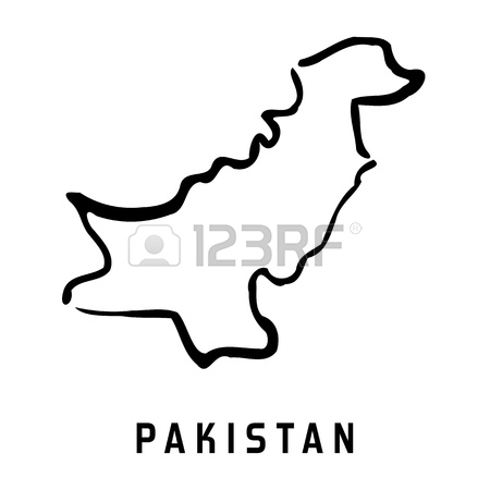 450x450 Simple Us Map Outline