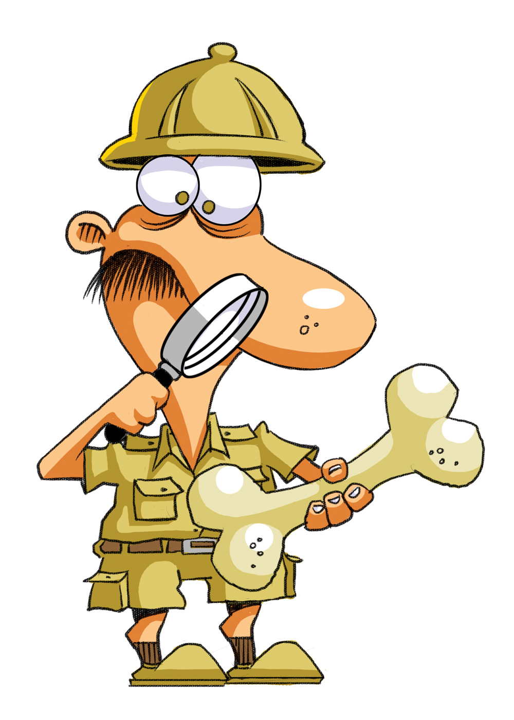 1000x1400 Flat Color Art Steve Gray Humorous Children's Book Illustration