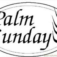 200x200 Palm Sunday Clipart Black And White