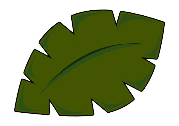 600x425 Leaf Clipart Palm Leaves