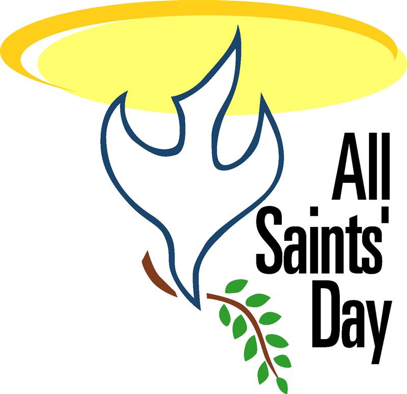 800x774 All Saints Day Clip Art