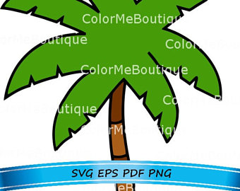 340x270 Palm Tree Clipart Etsy