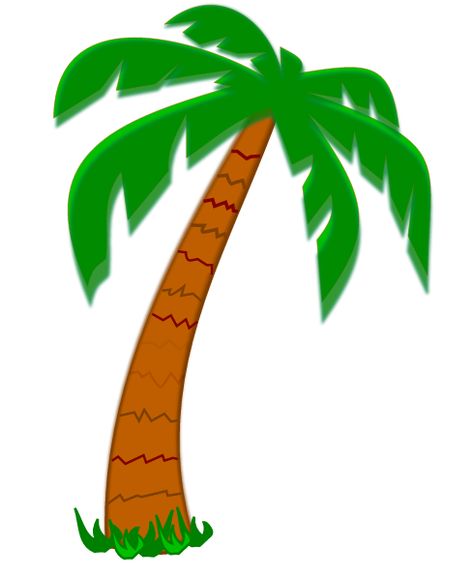 474x576 Palm Tree Clip Art