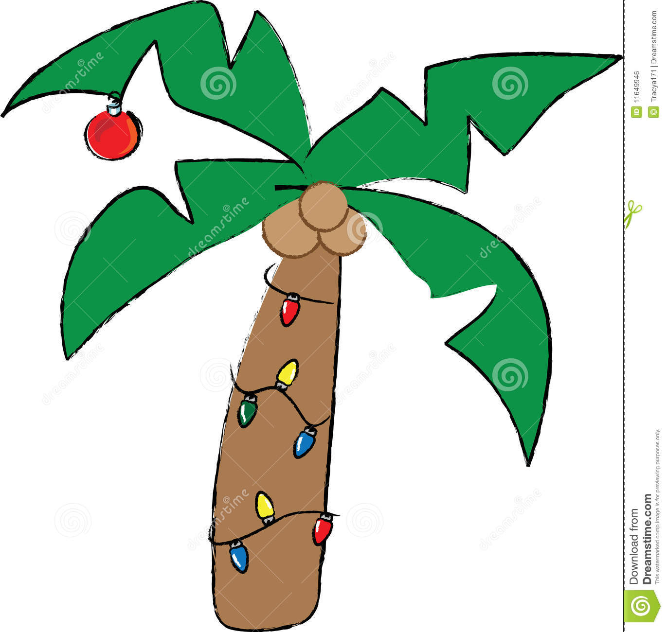 1371x1300 Christmas Palm Tree Clipart