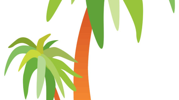 570x320 Simple Drawing Of A Palm Tree Simple Black White Line Drawing