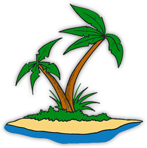 300x302 Island Clipart Transparent