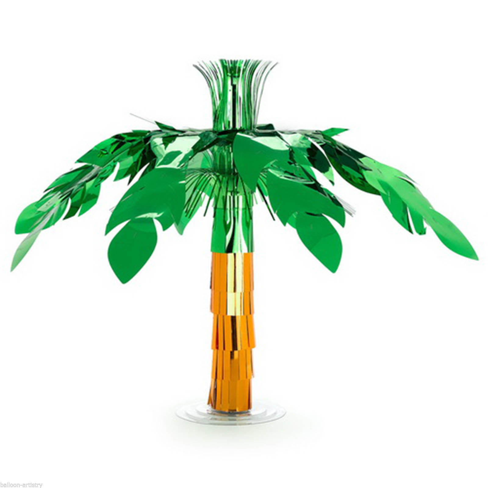 1600x1600 60.9cm Giant Tropical Hawaiian Party Palm Tree Foil Table