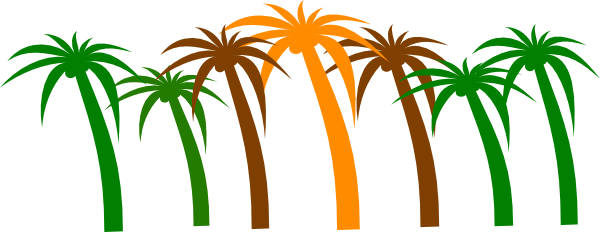 600x232 Clip Art Palm Tree Sign Clipart