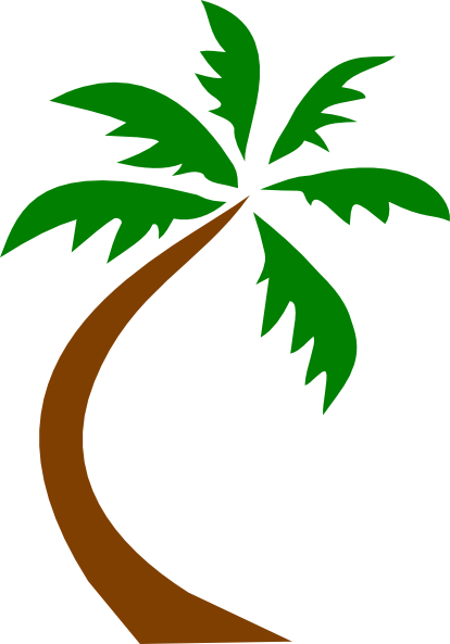 414x593 Island Clipart Date Tree