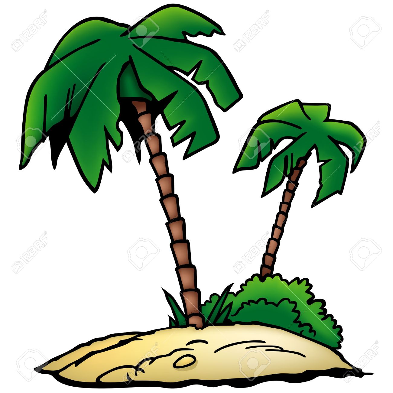 1300x1300 On The Beach Palm Tree Clipart, Explore Pictures